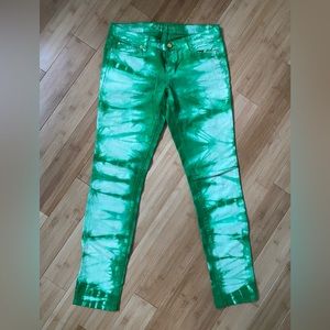 Tie Dye Skinny Jeans